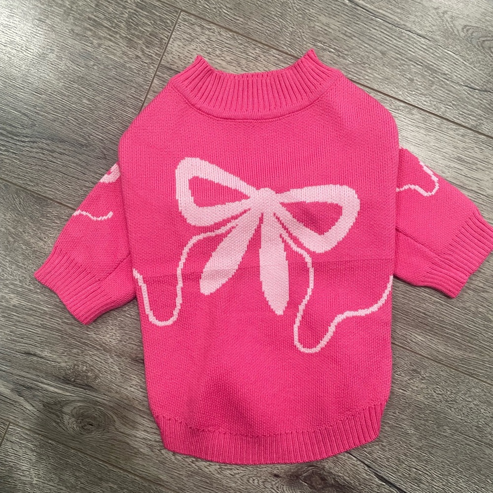 Fitwarm Bowknot Dog/Cat Sweater